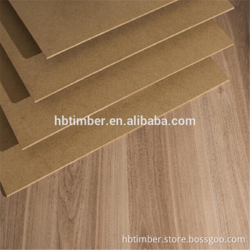 standard size black laminated melamine MDF board price